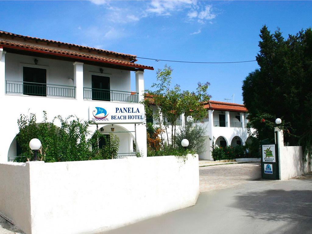 Akti Panela Beach Hotel Kávos Dış mekan fotoğraf