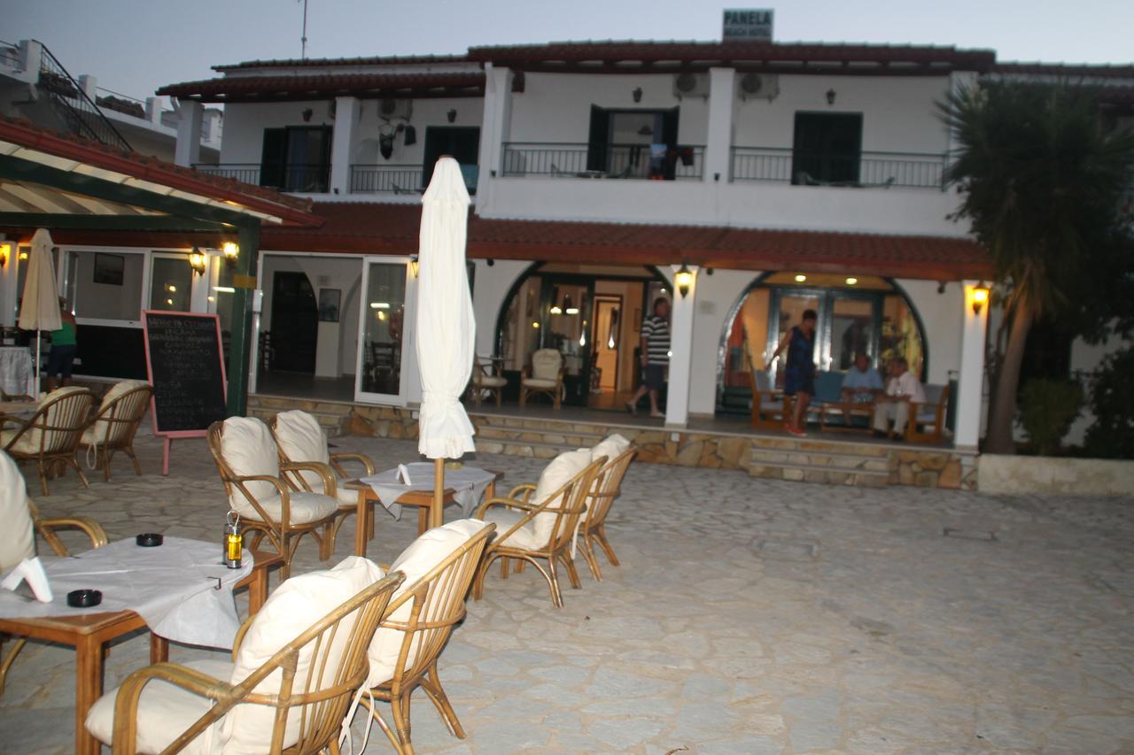 Akti Panela Beach Hotel Kávos Dış mekan fotoğraf