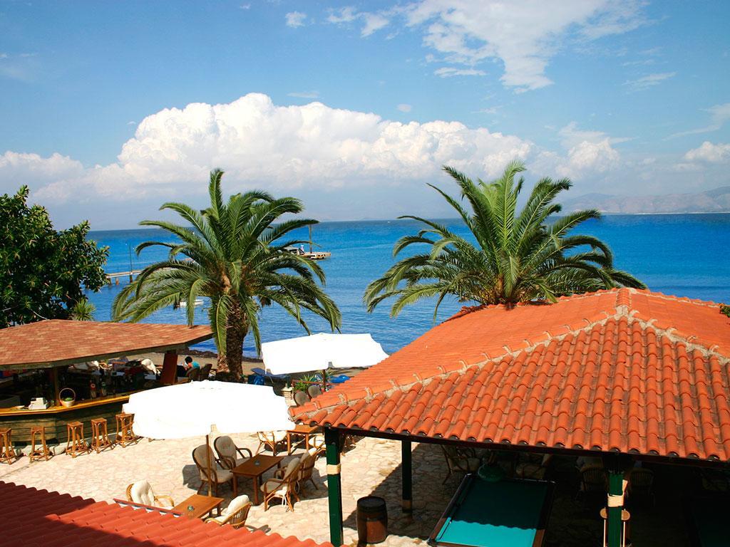 Akti Panela Beach Hotel Kávos Dış mekan fotoğraf
