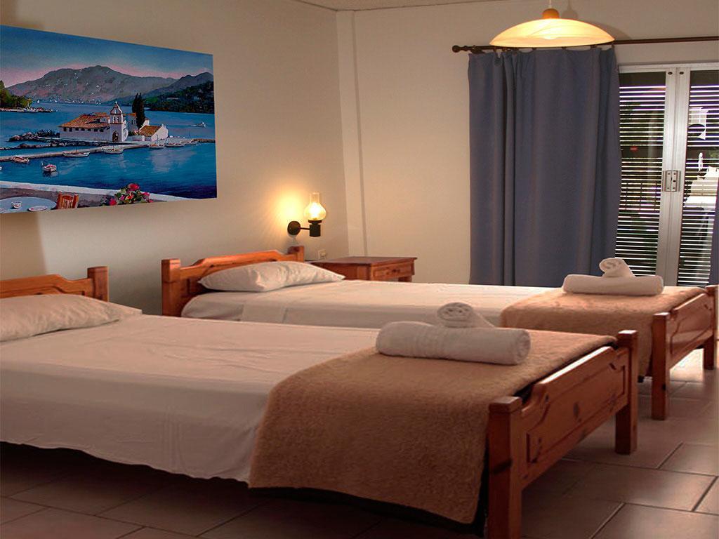 Akti Panela Beach Hotel Kávos Dış mekan fotoğraf