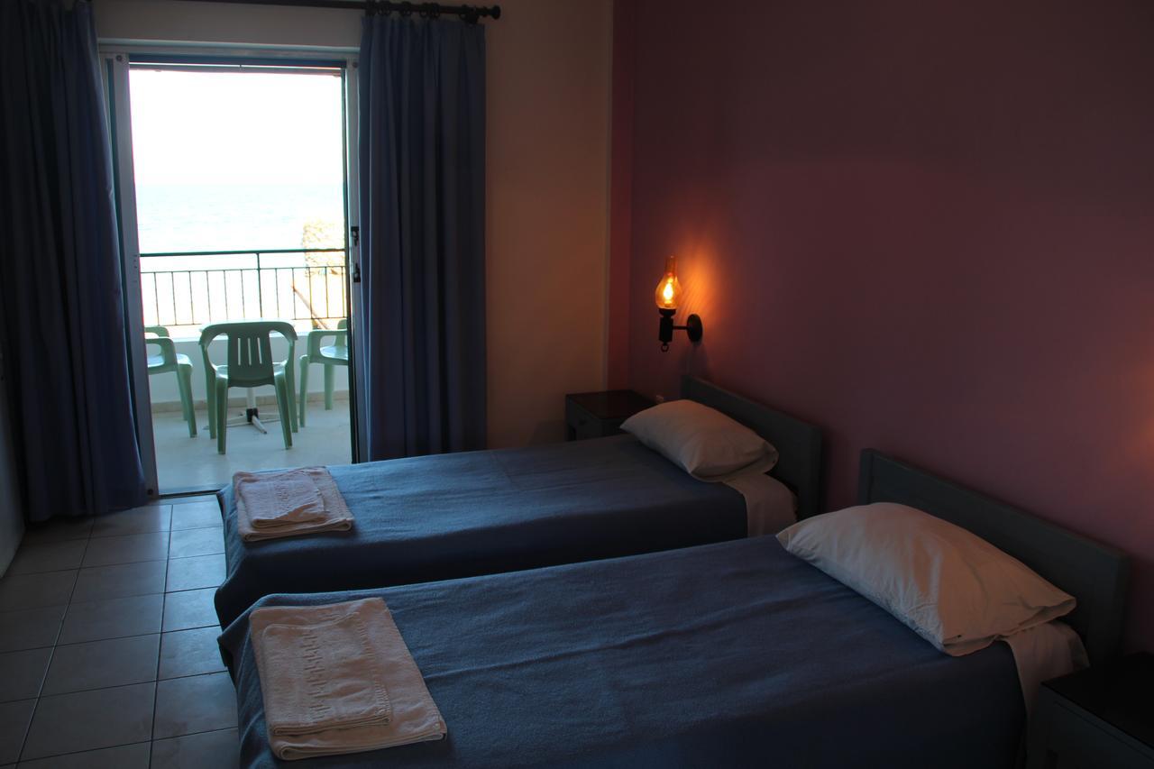 Akti Panela Beach Hotel Kávos Dış mekan fotoğraf