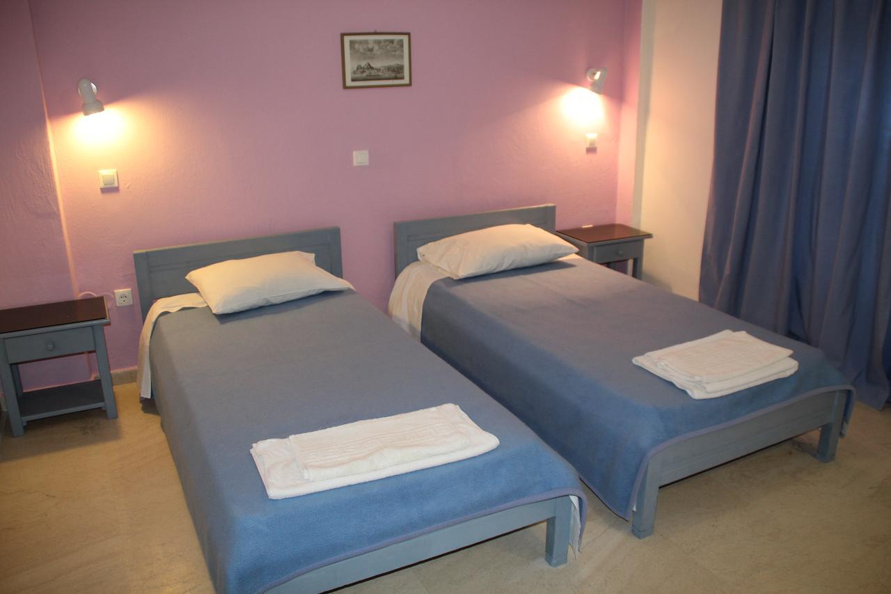 Akti Panela Beach Hotel Kávos Dış mekan fotoğraf