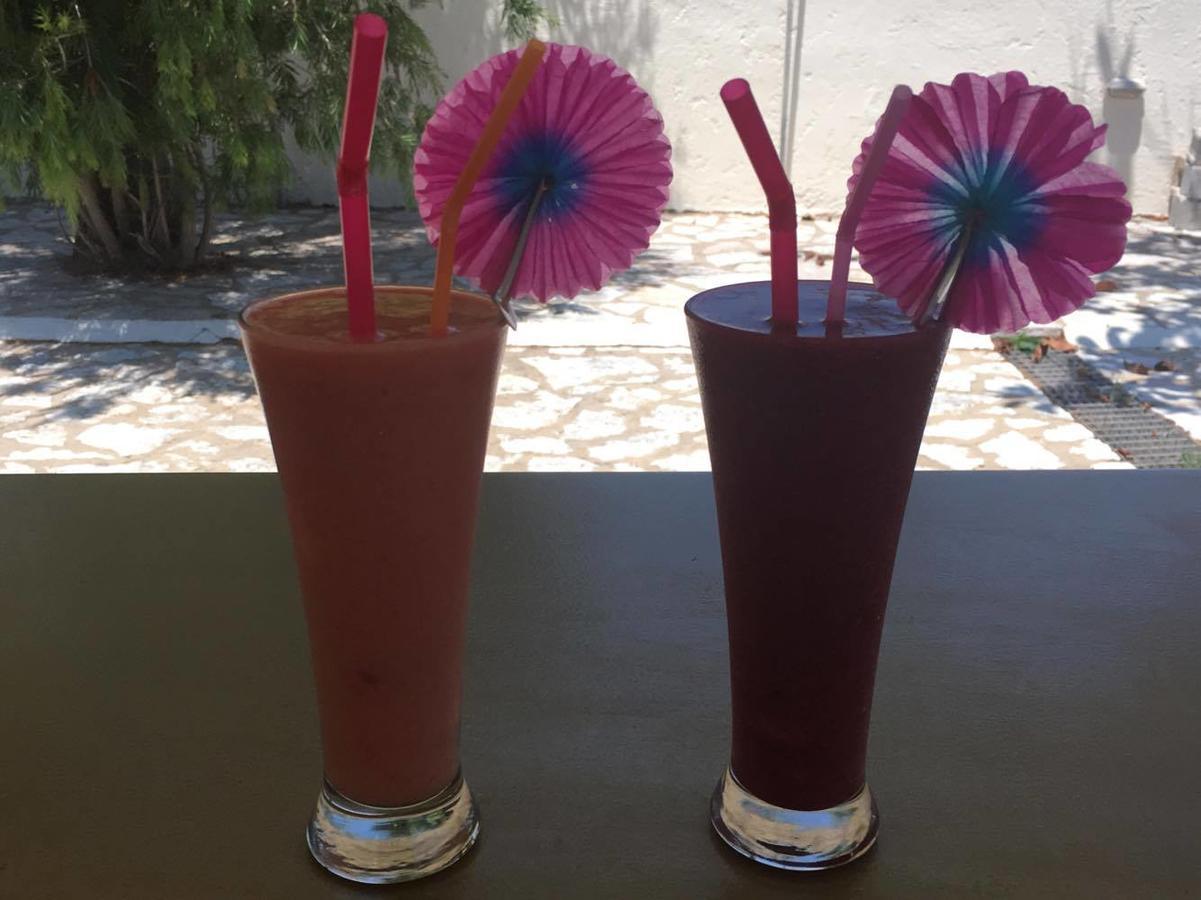 Akti Panela Beach Hotel Kávos Dış mekan fotoğraf