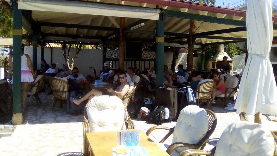 Akti Panela Beach Hotel Kávos Dış mekan fotoğraf