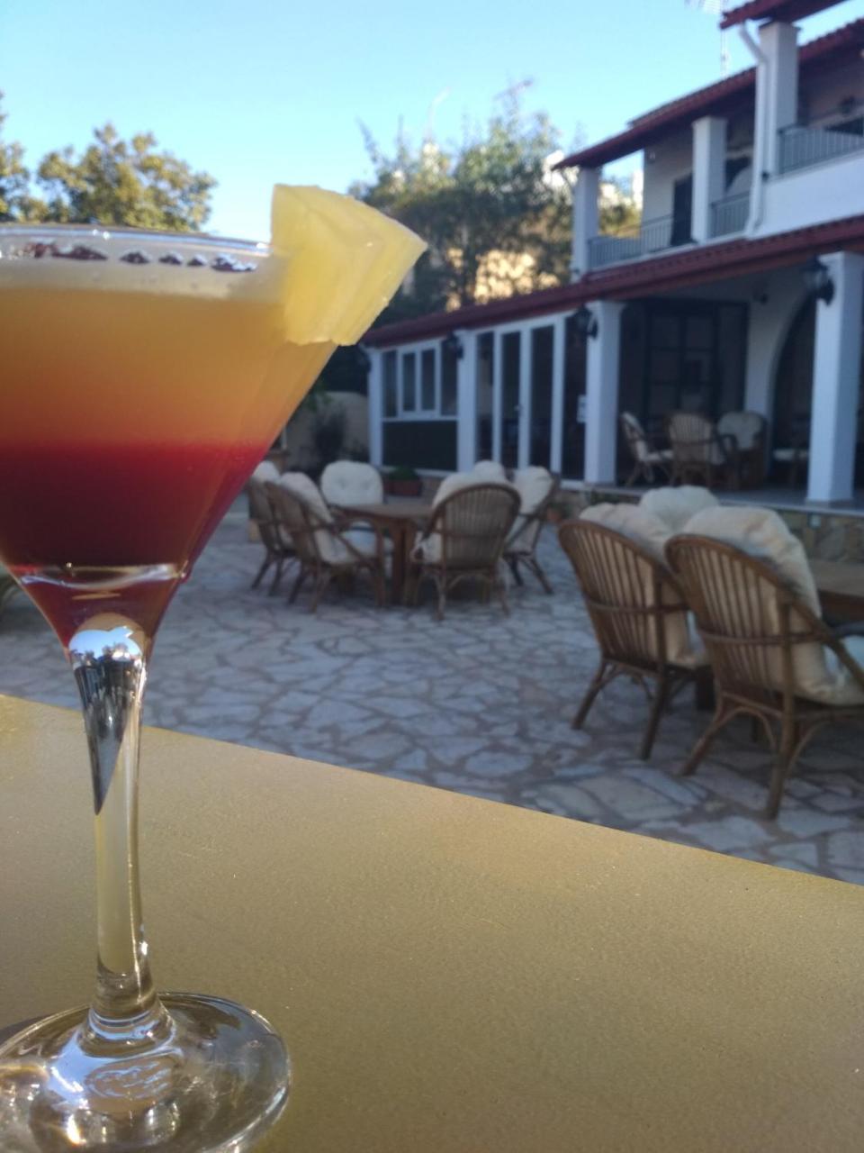 Akti Panela Beach Hotel Kávos Dış mekan fotoğraf