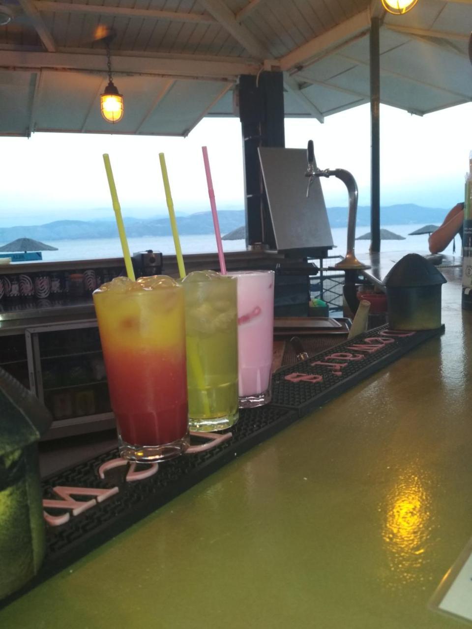 Akti Panela Beach Hotel Kávos Dış mekan fotoğraf