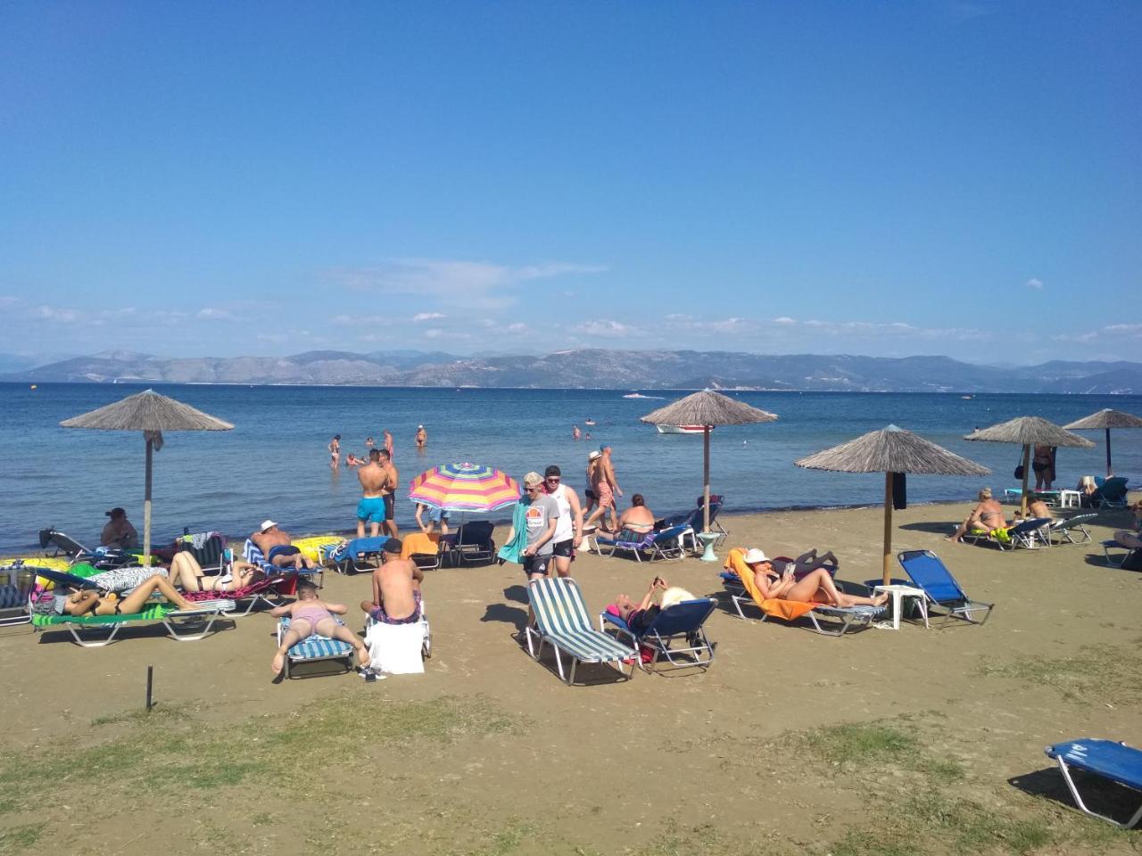 Akti Panela Beach Hotel Kávos Dış mekan fotoğraf