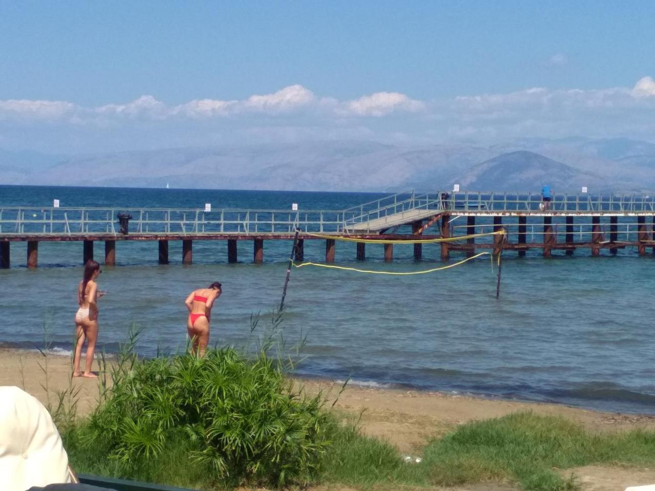 Akti Panela Beach Hotel Kávos Dış mekan fotoğraf