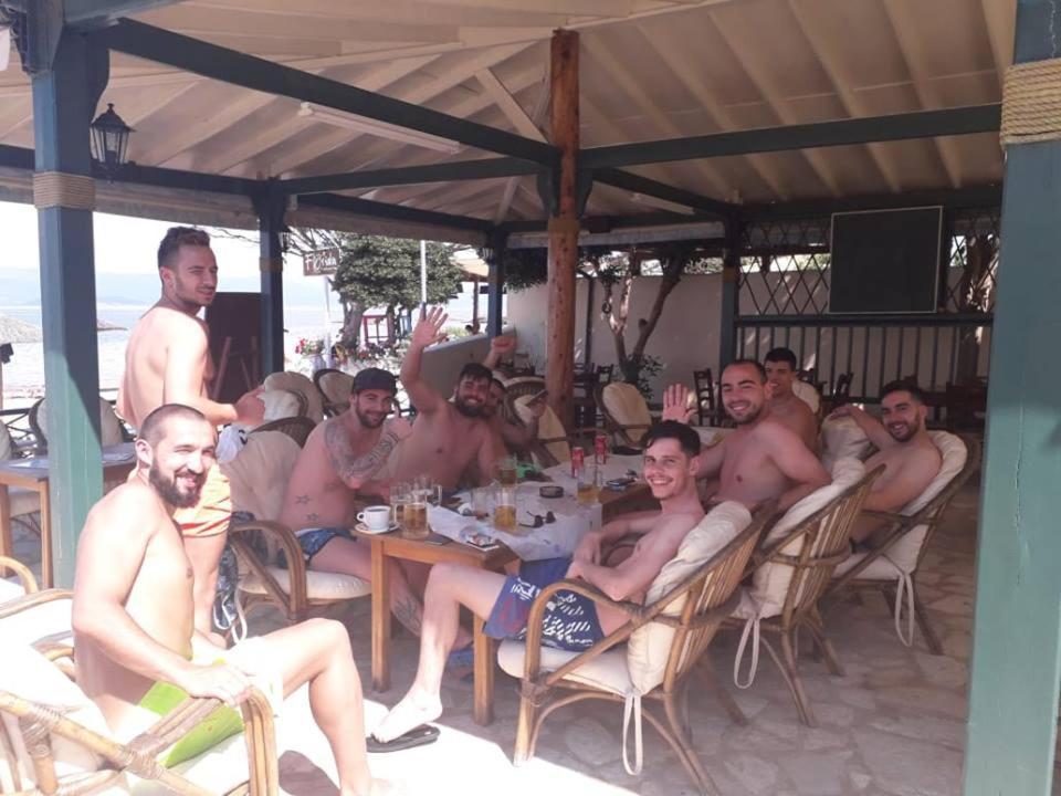 Akti Panela Beach Hotel Kávos Dış mekan fotoğraf