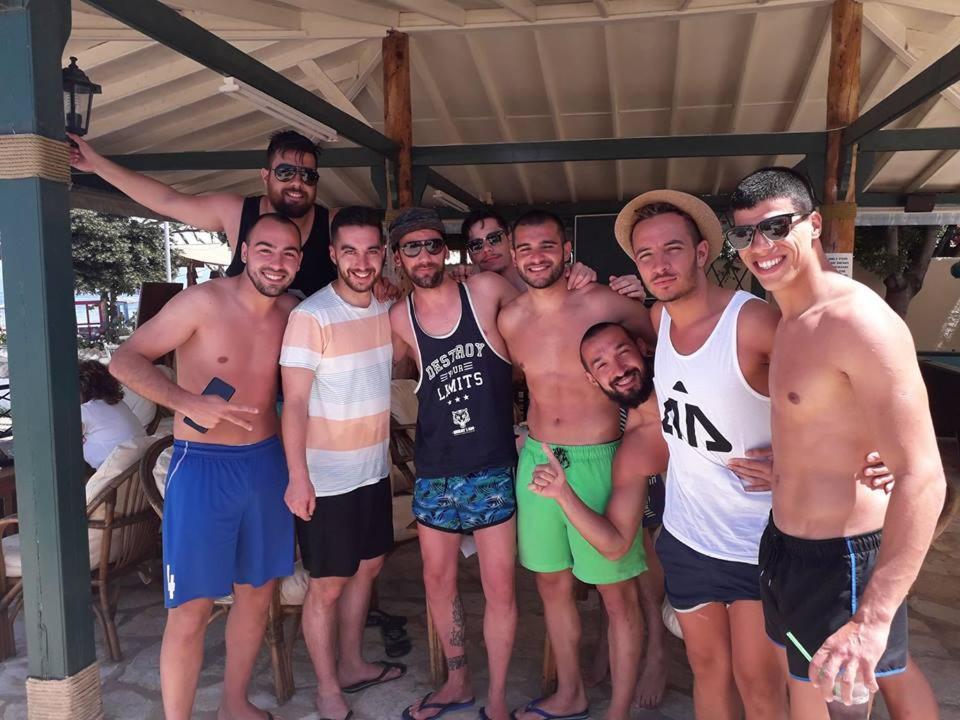 Akti Panela Beach Hotel Kávos Dış mekan fotoğraf